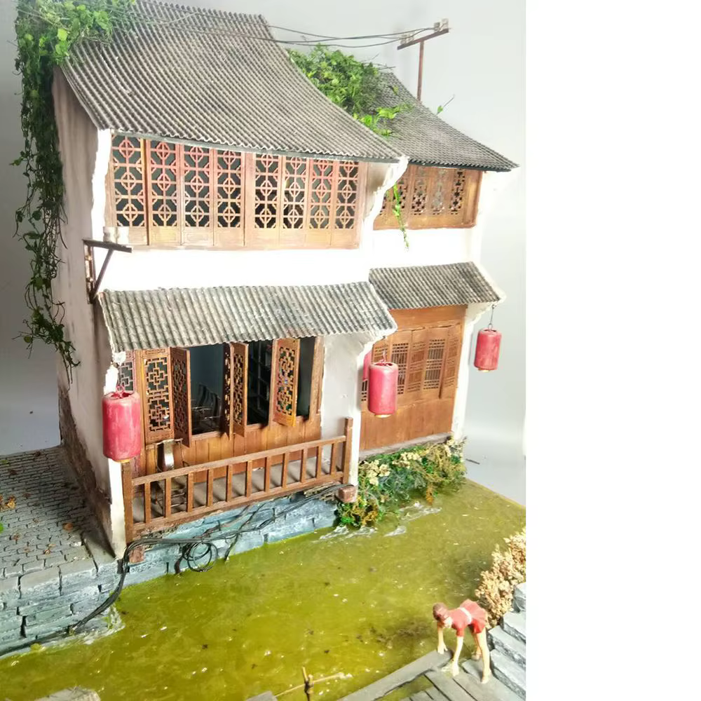 Vignes miniatures de simulation de jardin nickel é