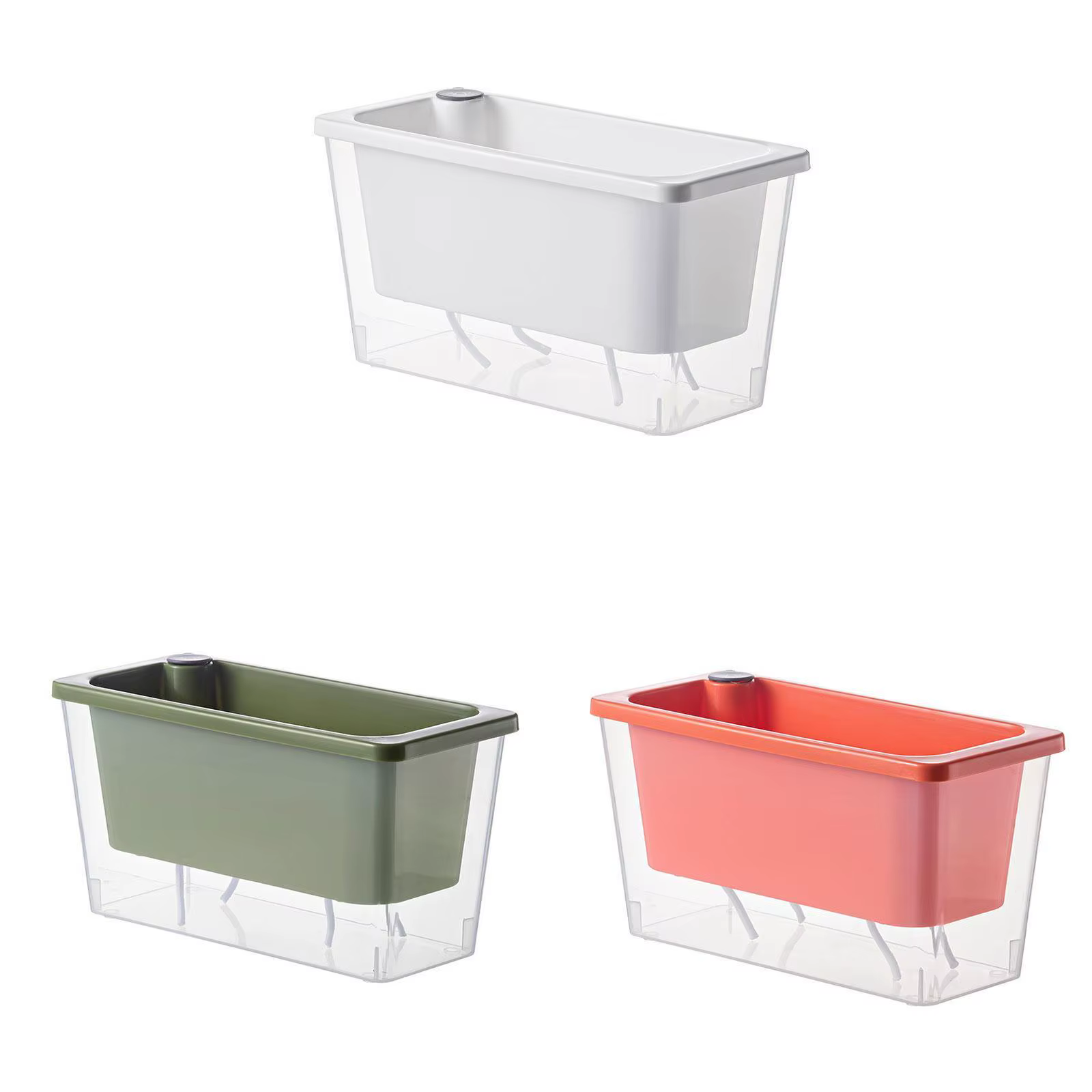 Pot de fleurs auto-arrosage pour balcon