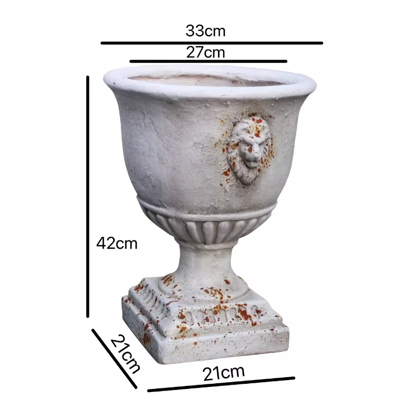 Jardinière Antique tête de Lion