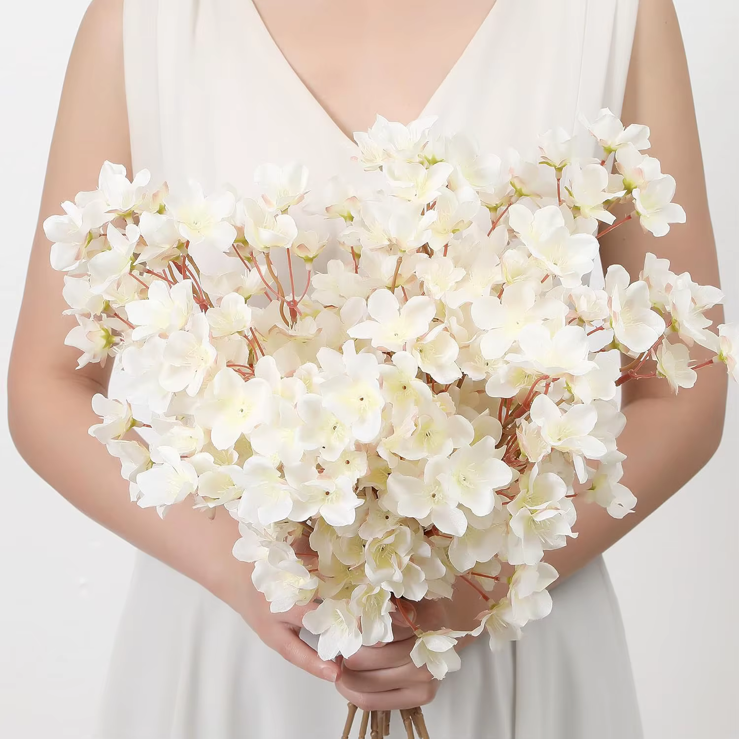 Fleurs artificielles en soie