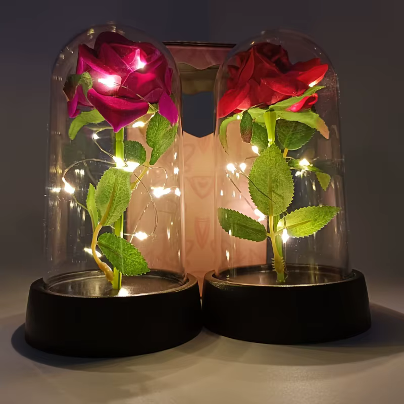 Rose éternelle, cadeau d'anniversaire de mariage