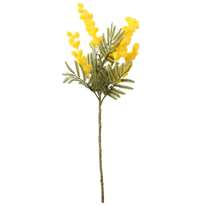 Fausses fleurs artificielles d'acacia 38cm