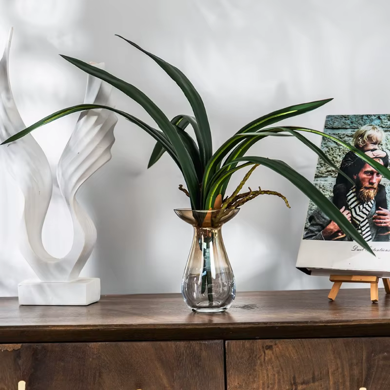 6 pièces de plantes artificielles en PVC pour mariage