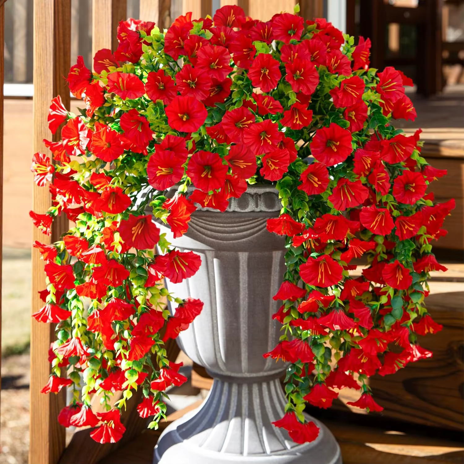 Guirlande de fleurs artificielles Morning Glory pour mariage