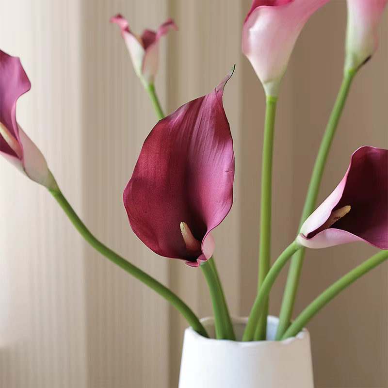 Fleur artificielle de lys Calla