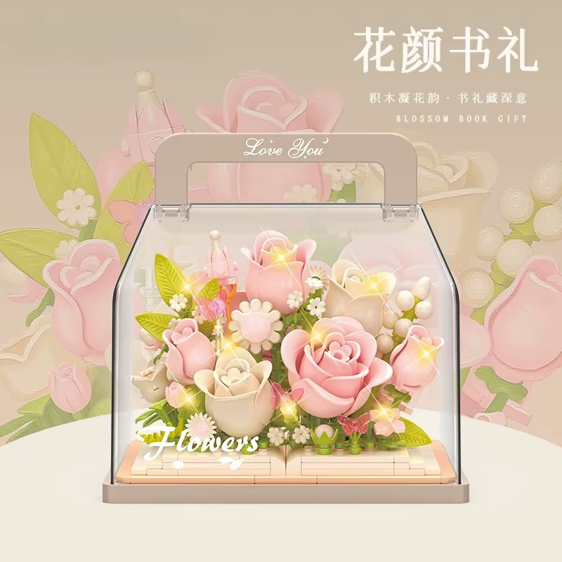 Série de plantes à fleurs éternelles