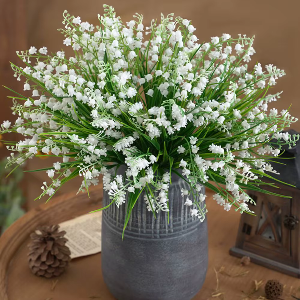 Fleurs artificielles en soie