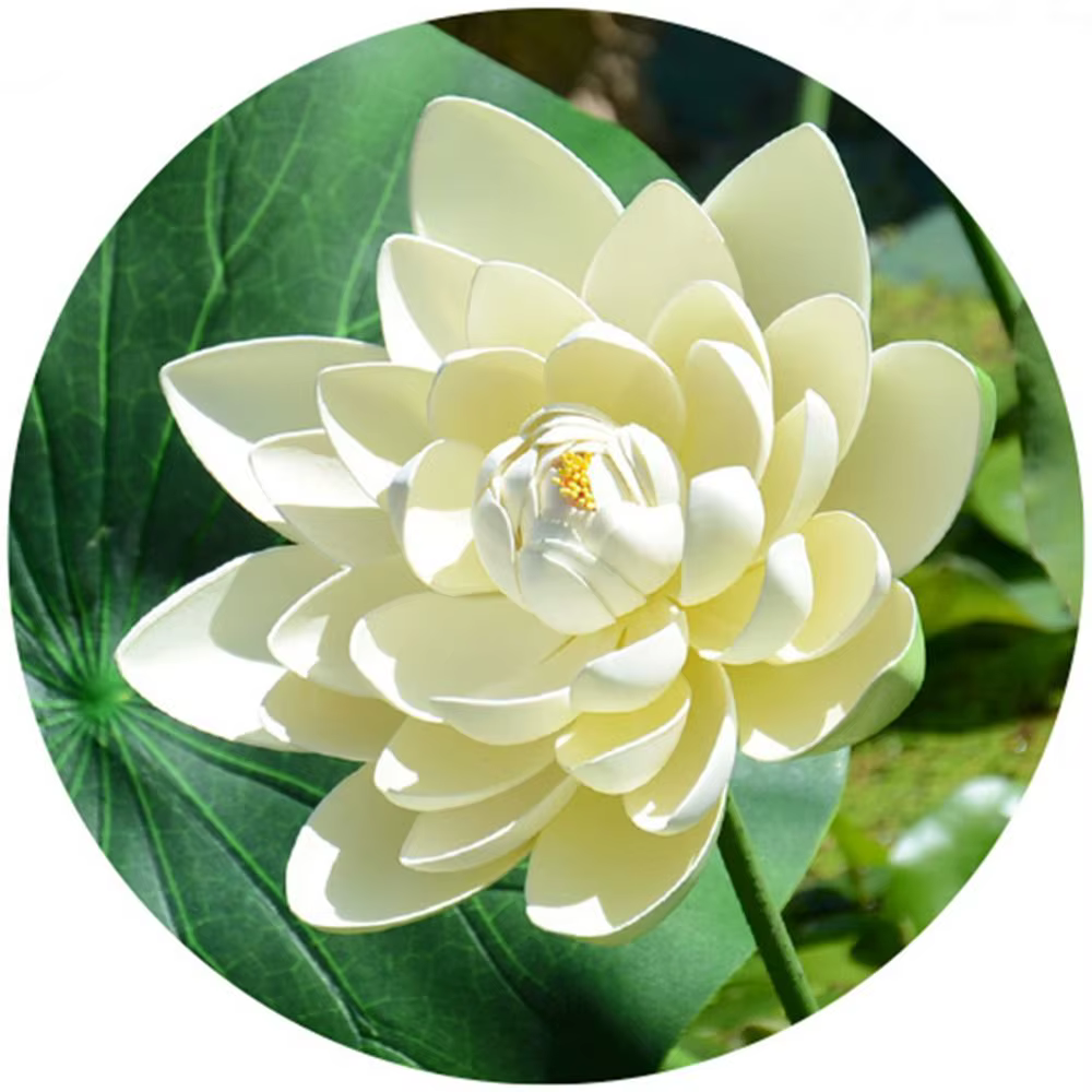 Fleur artificielle paysagère artistique à longue tige pour décoration DIY