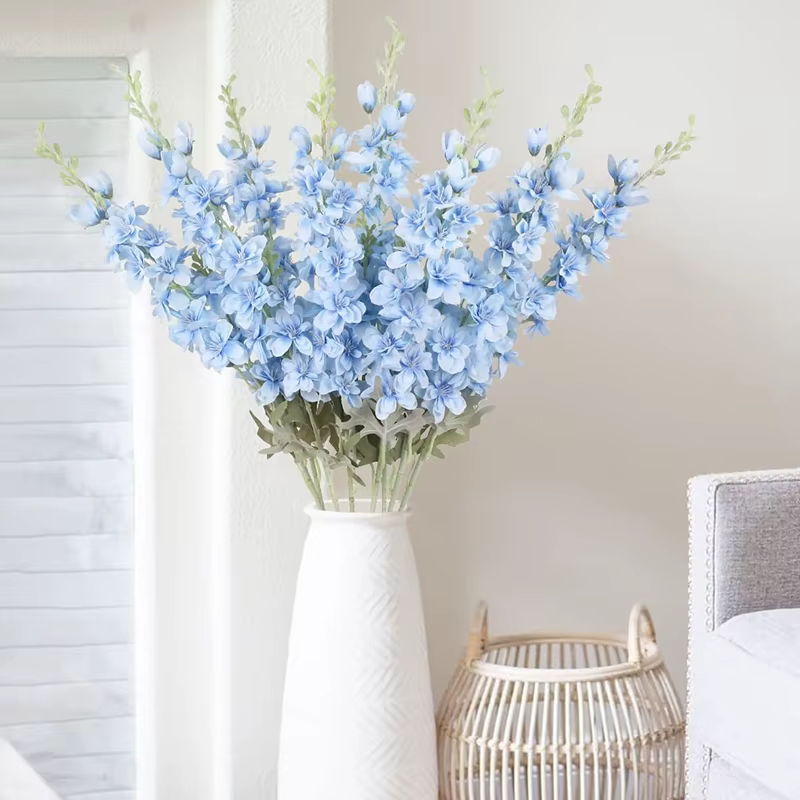 Fleurs artificielles Larkspur (Delphinium)