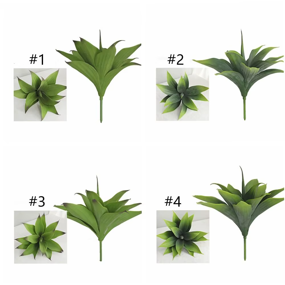 Plantes artificielles d'agave tropicales