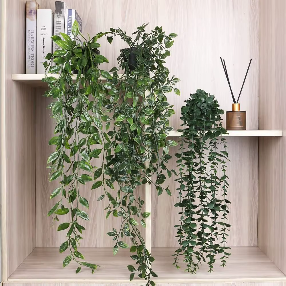 Plantes artificielles en pot pour la décoration de la maison