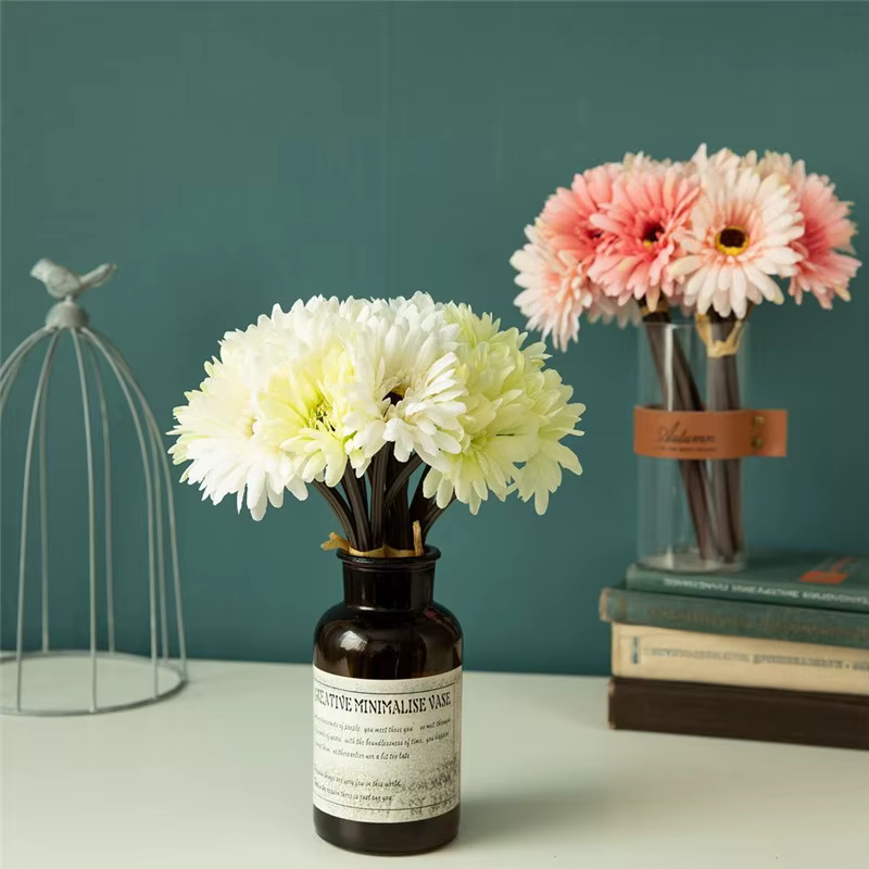 Fleurs en soie Gerbera