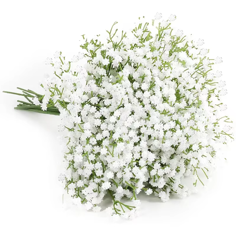 Bouquet de fleurs artificielles Gypsophila