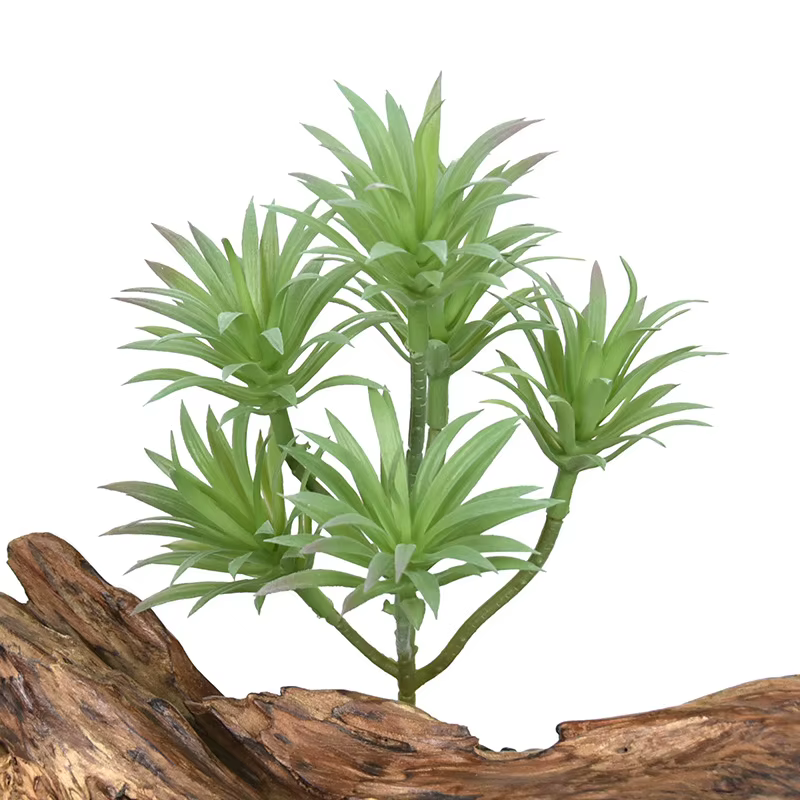 Plante artificielle en plastique