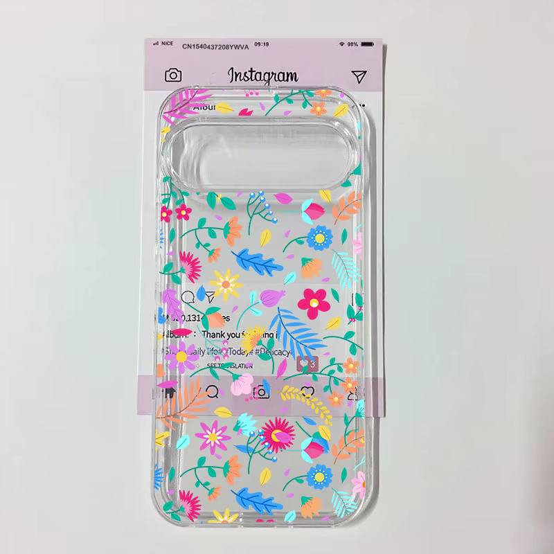 Coque de téléphone à motif de feuilles de fleurs de marguerite, étui en TPU souple et transparent pour Google Pixel 10 9 Pro XL 8 Pro 6 7 7A 8A 5G