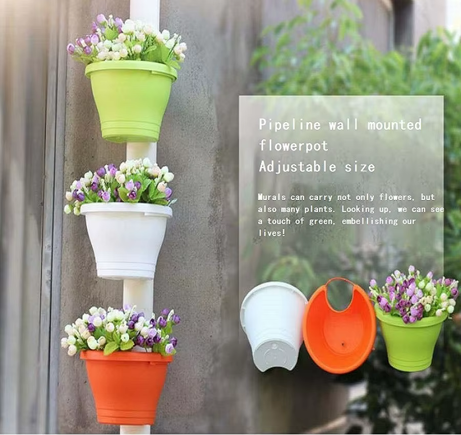 Pot de fleur suspendu, panier créatif