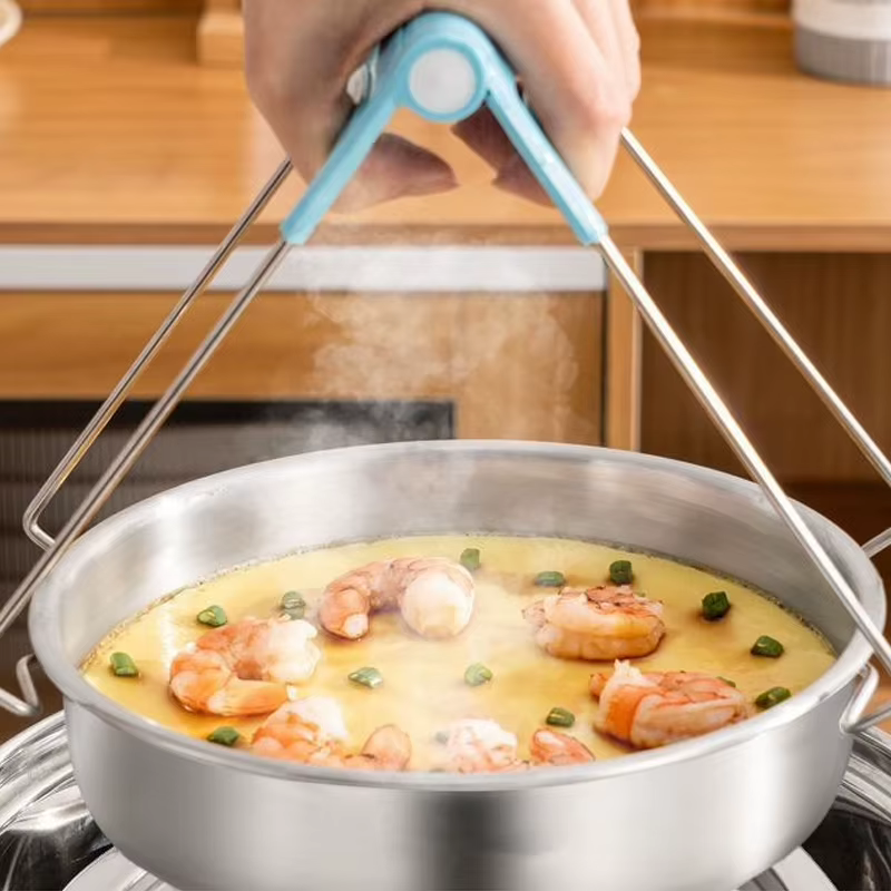 Bol à salade, dessert, soupe, récipient alimentaire, bol à riz et nouilles, bol à œufs vapeur en acier inoxydable avec couvercle, vaisselle de cuisine, fruits