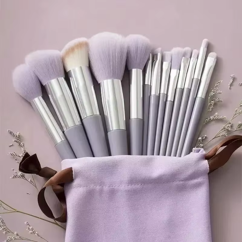 Ensemble de pinceaux de maquillage professionnels, kit d'outils de brosse de maquillage, fard à barrage, eye-liner, cosmétiques, 3 pièces, 13 pièces, 22 pièces