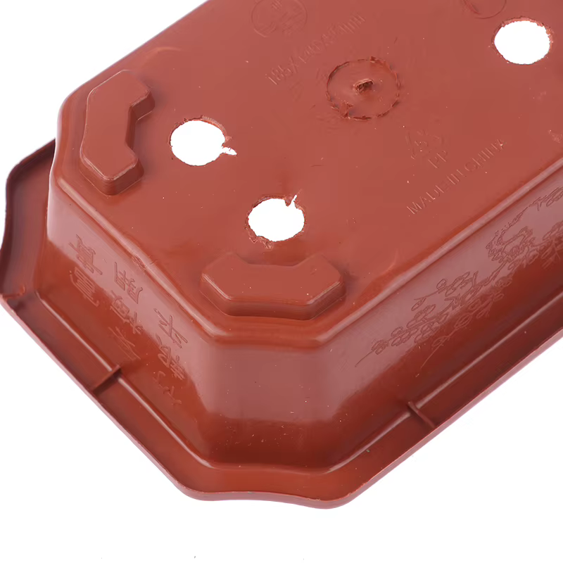 Pots de bonsaï Vintage en plastique