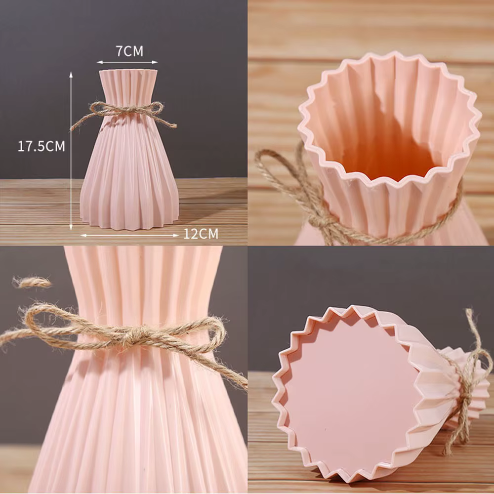 Vase à fleurs en plastique ne peut pas contenir de l'eau