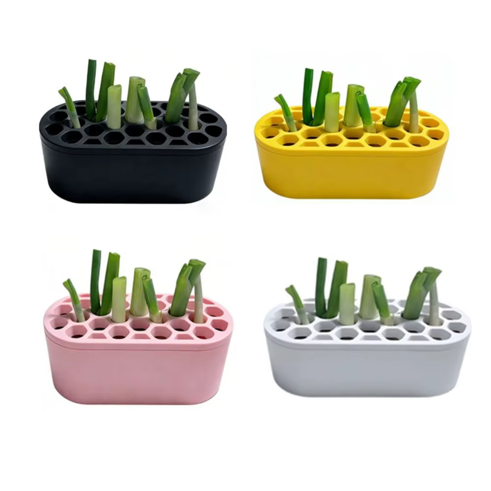 Pots de culture hydroponique multifonctionnels en plastique avec base de réservoir d'eau