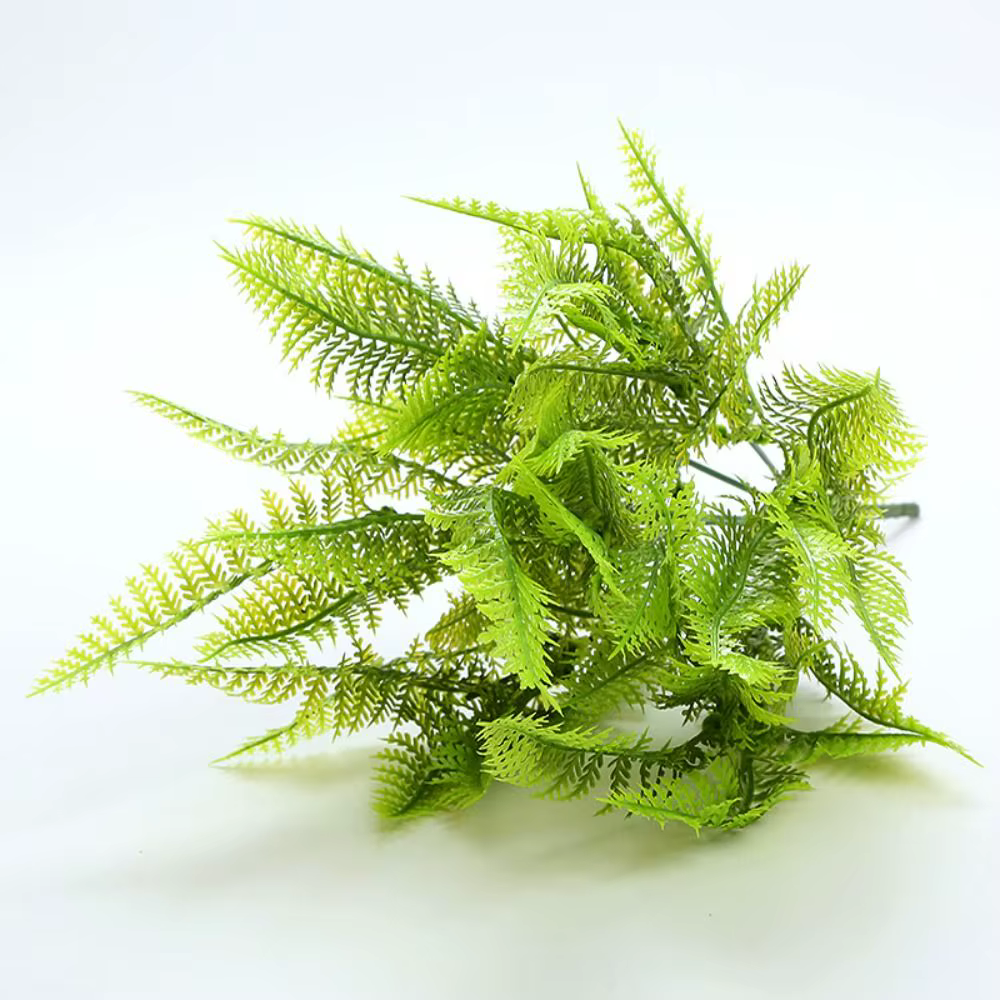 Plantes artificielles de fougère à 7 branches