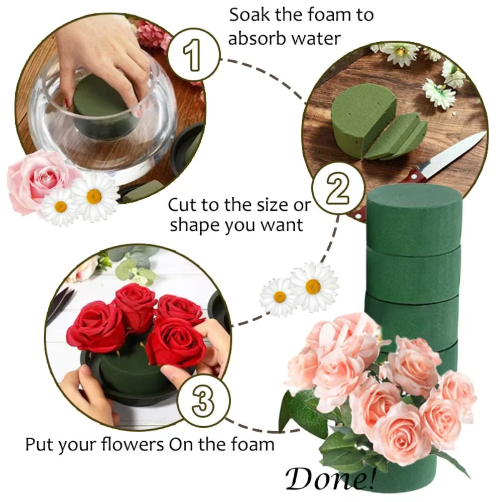 Mousse florale pour la floriculture