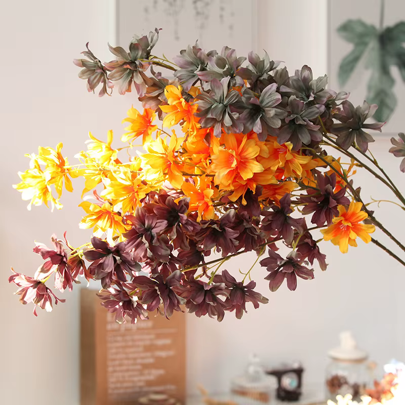 Fleurs de cerisier de neige artificielles