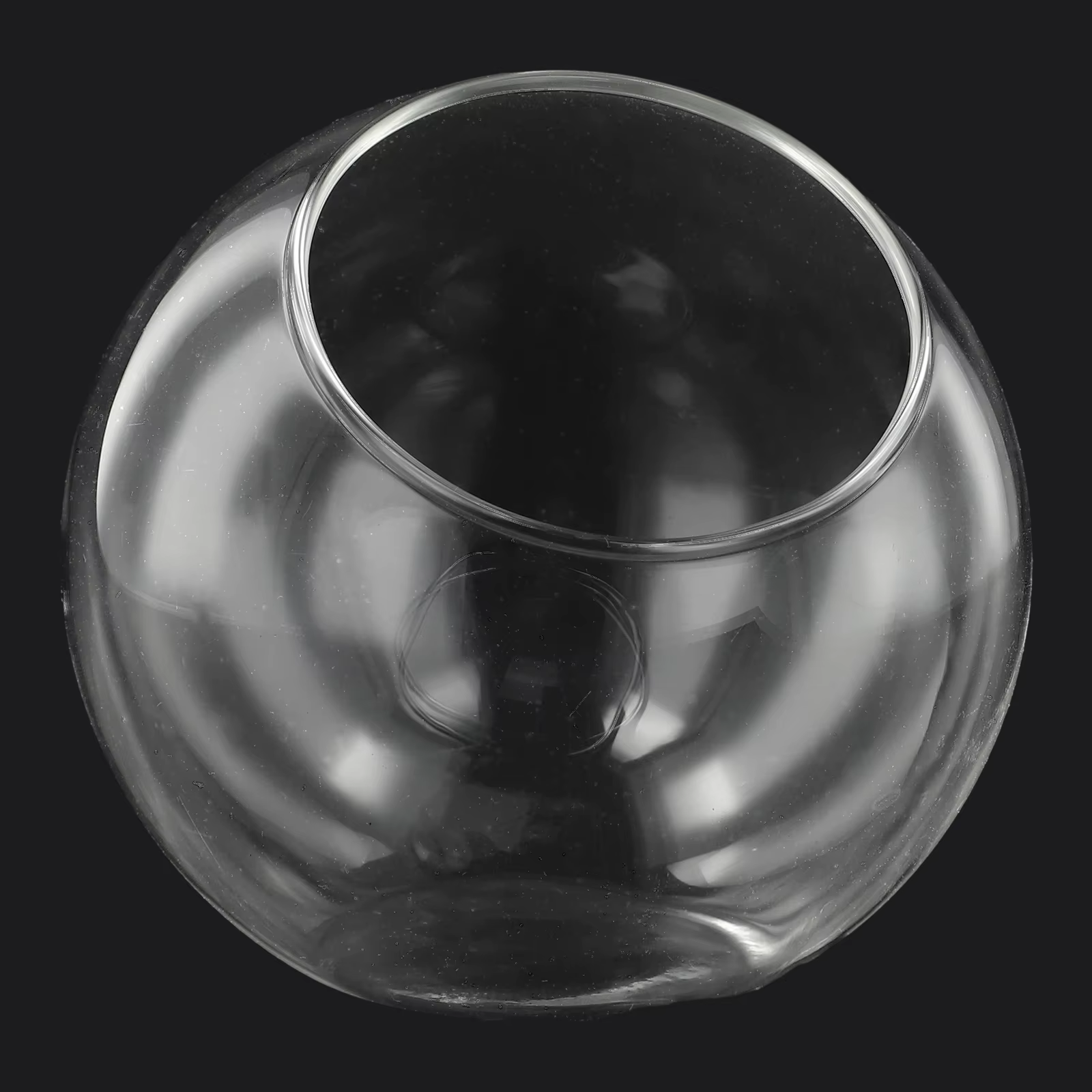 8/10/12 cm Micro paysage Vase en verre plante succulente Terrarium conteneur Pot de fleur
