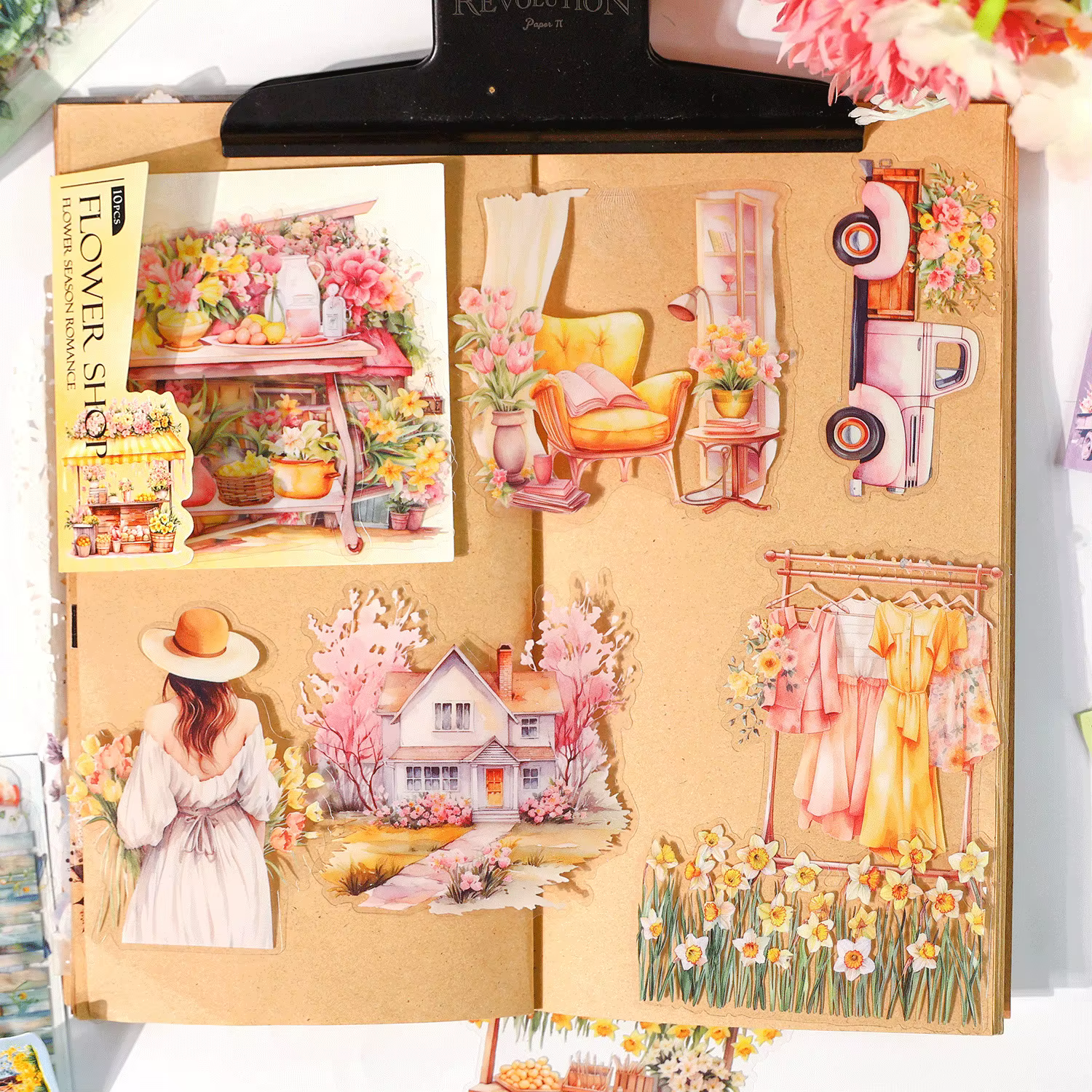 Autocollant Scrapbook Kawaii