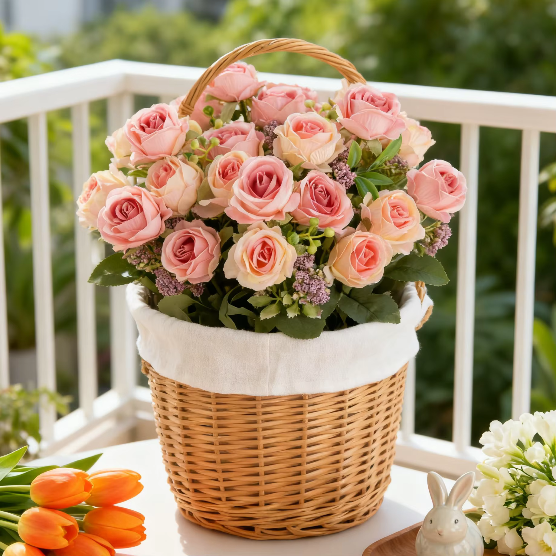 Fleurs Artificielles en Soie