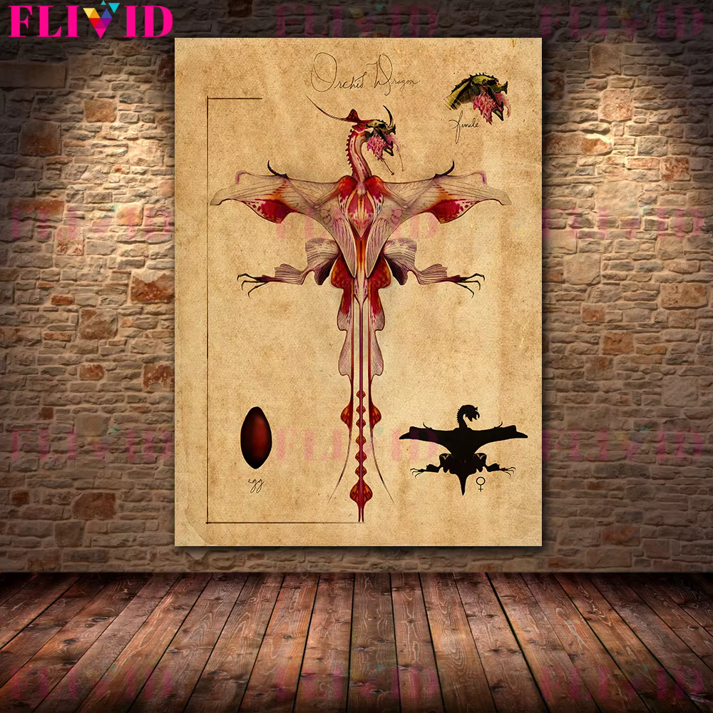 Illustration de fée végétale mystérieuse