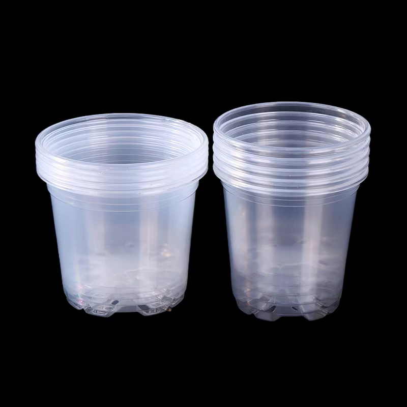 【TG】 5 pots de pépinière transparents de 3 à 6 pouces