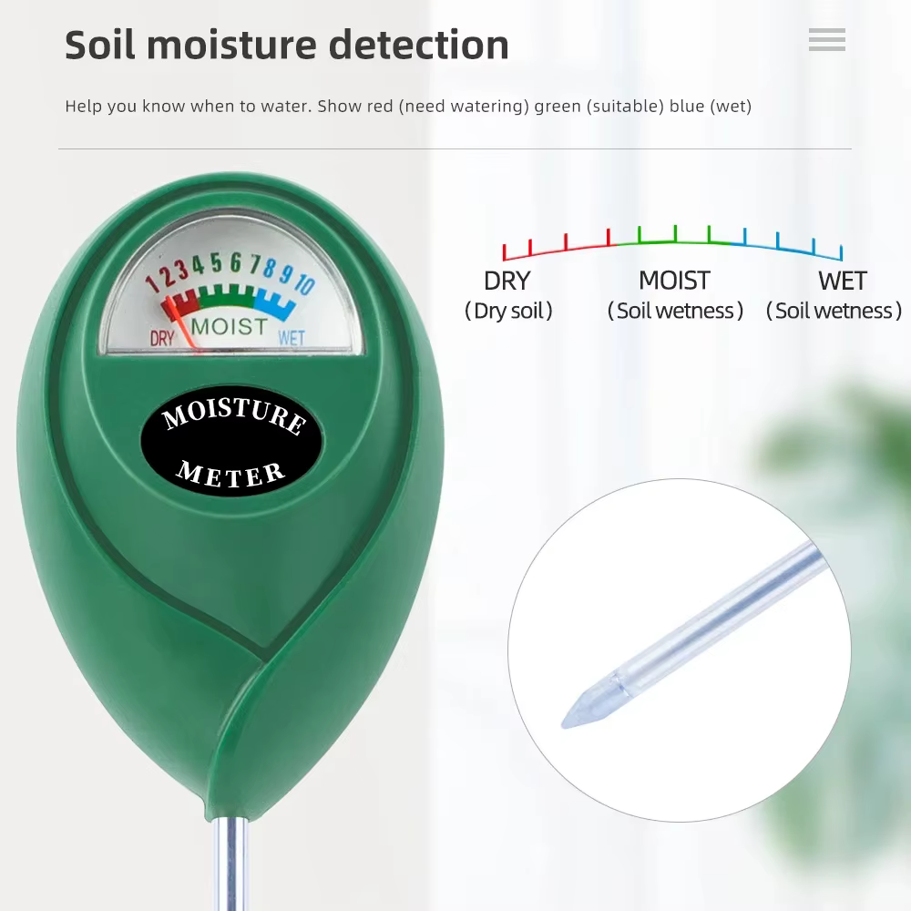 Testeur d'humidité du sol, testeur d'eau pour plantes, détecteur d'humidité, hygromètre pour jardinage, outil de mesure domestique