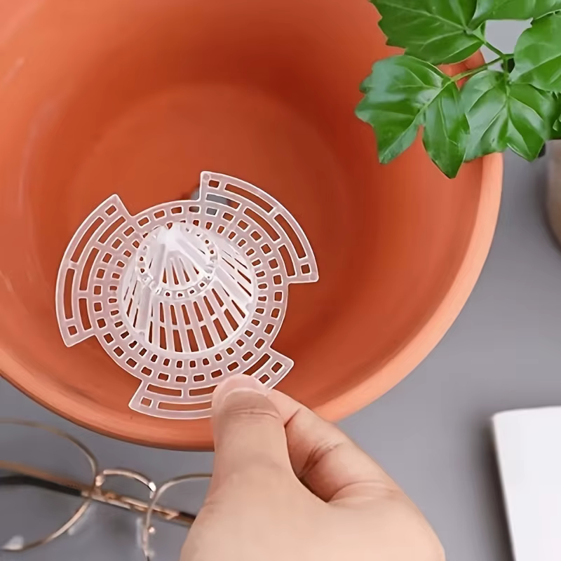 15 pièces de joints respirants en grille anti-pourriture pour racines de plantes Joint d'étanchéité pour pot de fleurs
