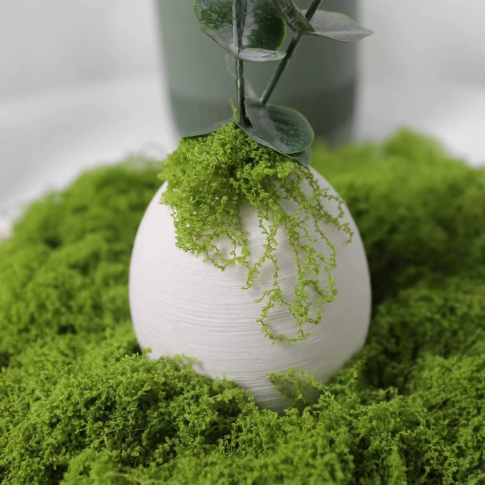 30/50/100g plantes vertes artificielles mousse herbe maison salon jardin décoration Mini paysage fausse fleur bricolage artisanat