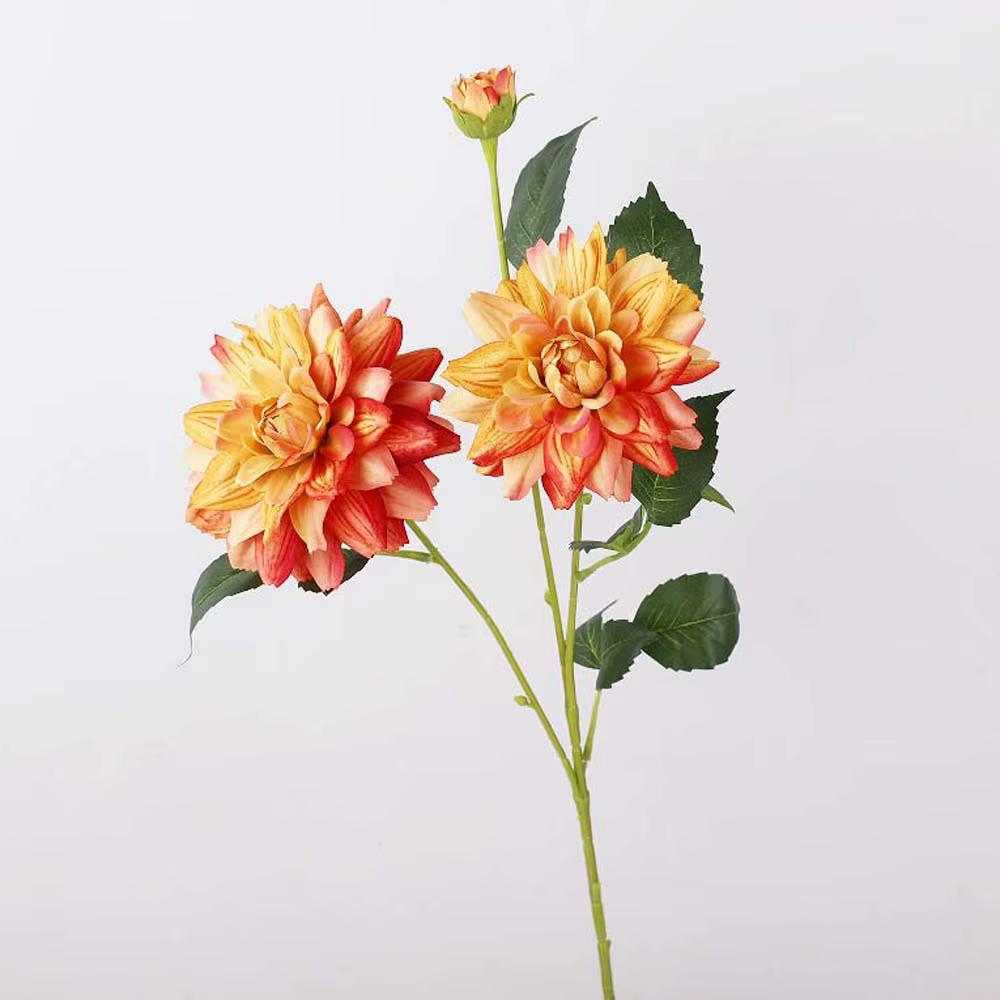 Fleur de Dahlia Artificielle Effet Réel