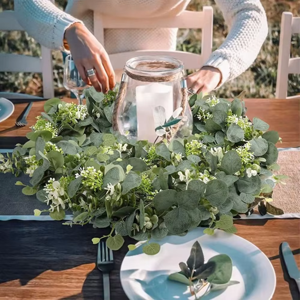 Plantes artificielles verdure feuillage vigne saint valentin mariage extérieur jardin cour arc maison chambre Table suspendue bricolage Decora