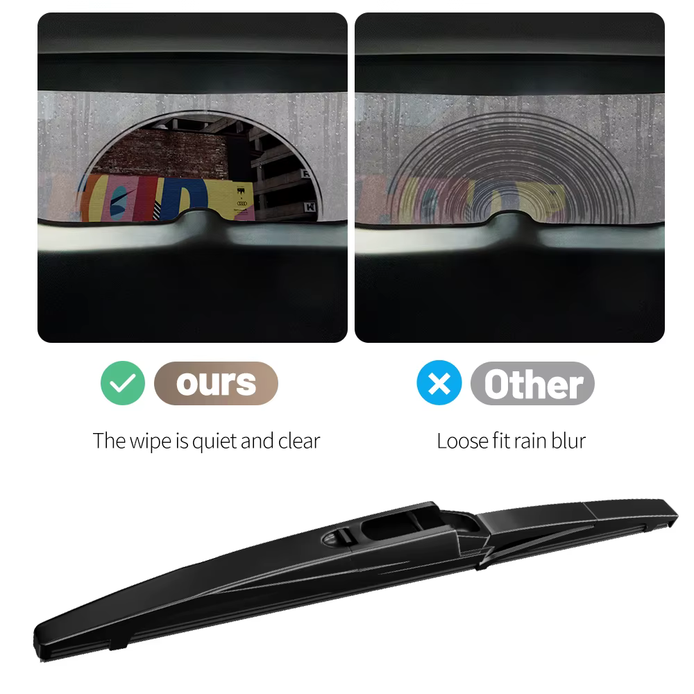 Pour Dacia Sandero 2 2012-2019 2013 2014 2015 2016 2017 2018 pare-brise arrière balai d'essuie-glace essuie-glaces arrière accessoires