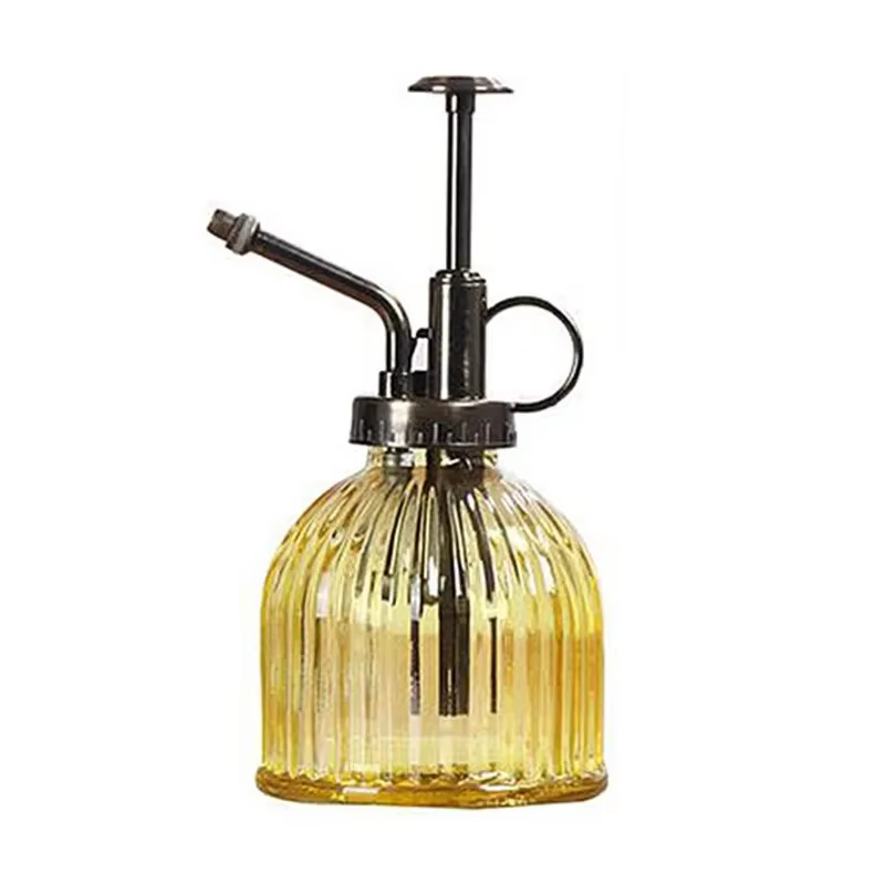 Abreuvoir de jardin en verre pour plantes et fleurs