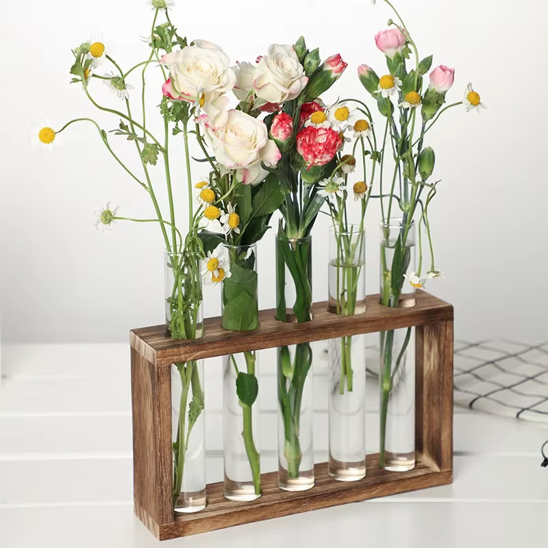 Vase hydroponique pour Tube à essai de plantes