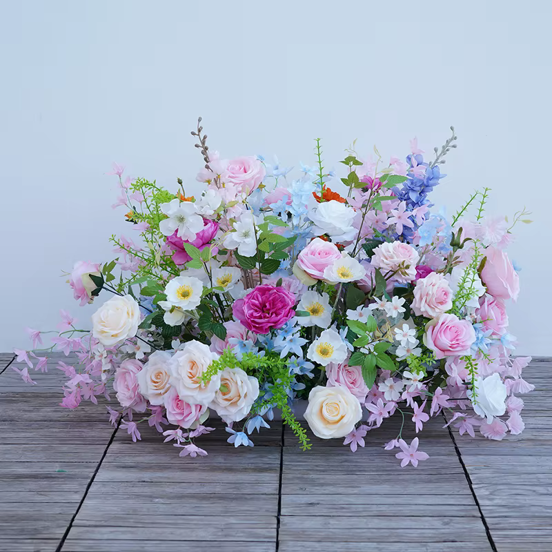 Arc en corne de Rose verte colorée romantique