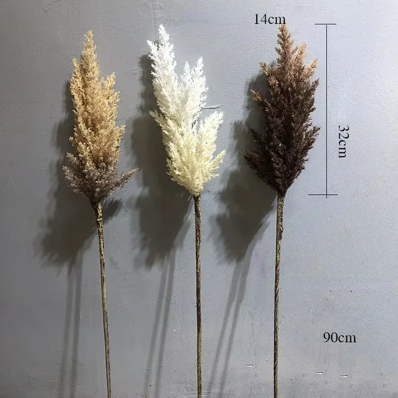 Ensemble de roseaux artificiels pour la décoration intérieure