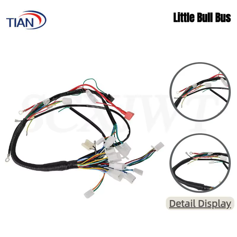 Les accessoires pour quad ATV sont adaptés aux motos tout-terrain, aux quads, aux karts et aux faisceaux de câblage des véhicules de ligne de montage.