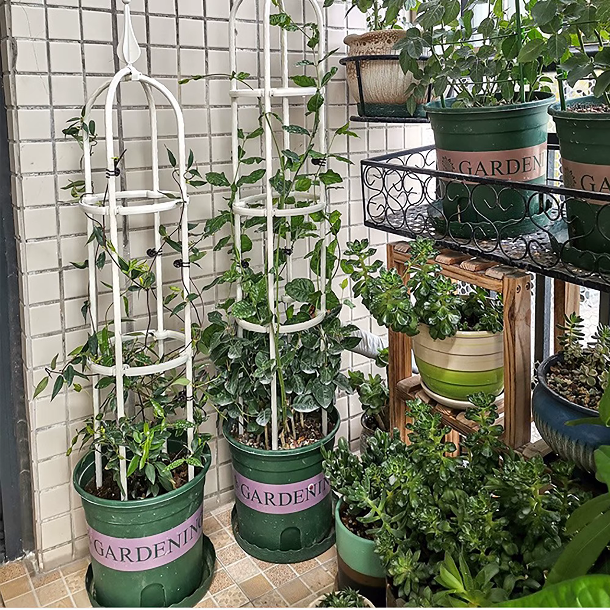 Tour Obélisque de Jardin en Treillis