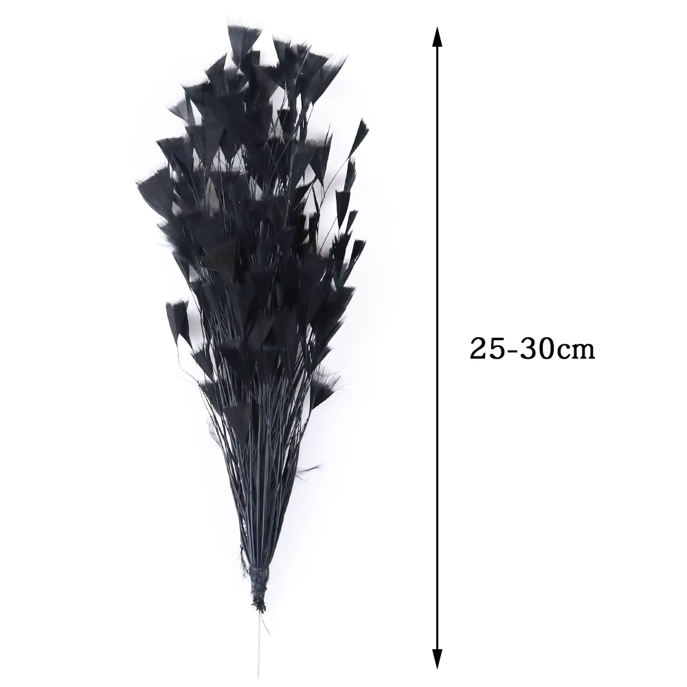 Fleurs de plumes de dinde de haute qualité 25-30CM pour la maison