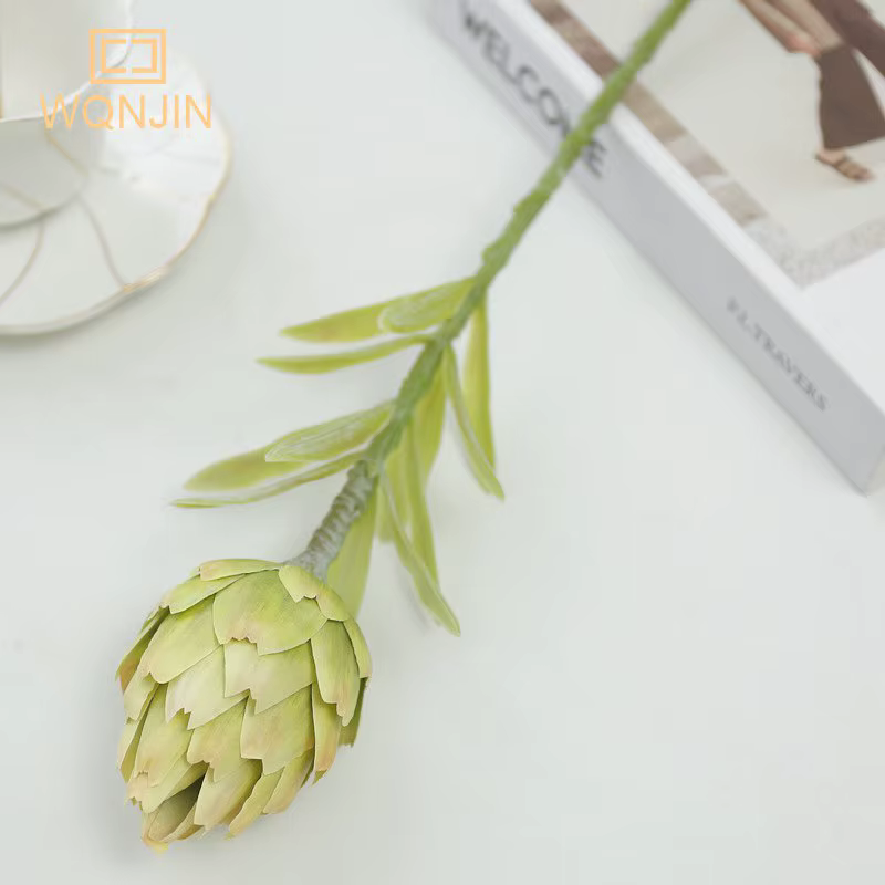 WQNJIN – Bouquet de fleurs artificielles de marguerite jaune