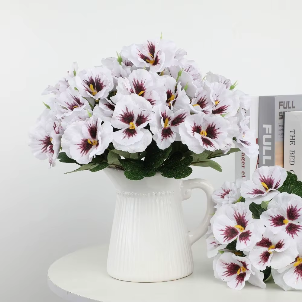 Fleurs de primula artificielles de 32 cm