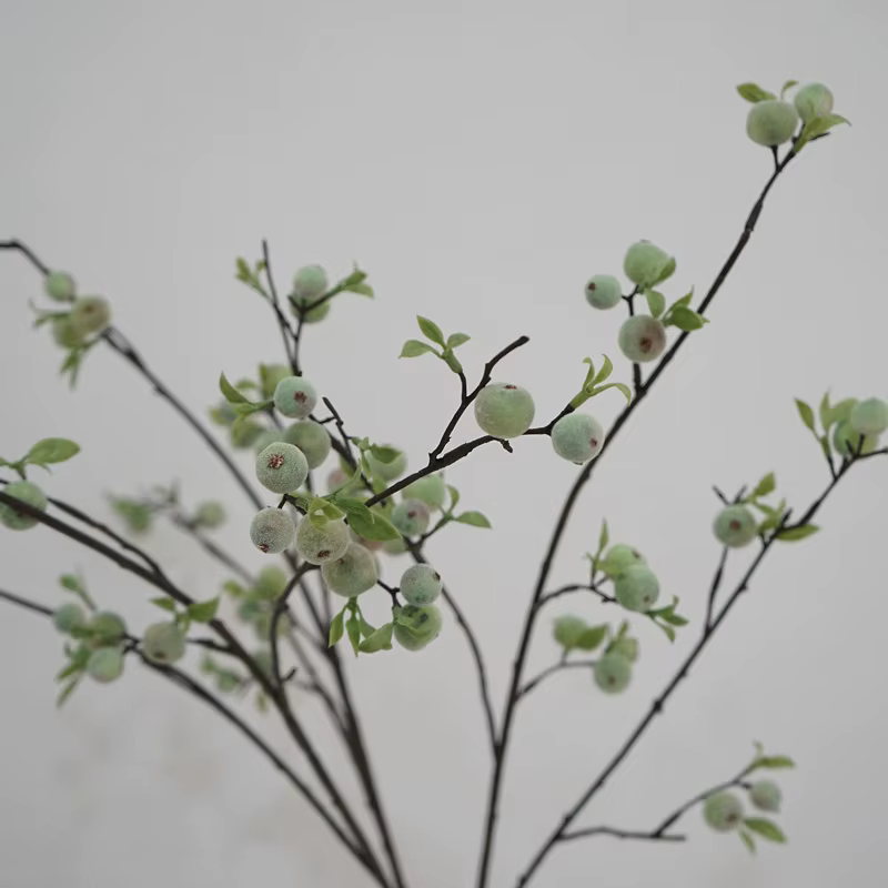 Branche de fleurs de baies pour la décoration de la maison