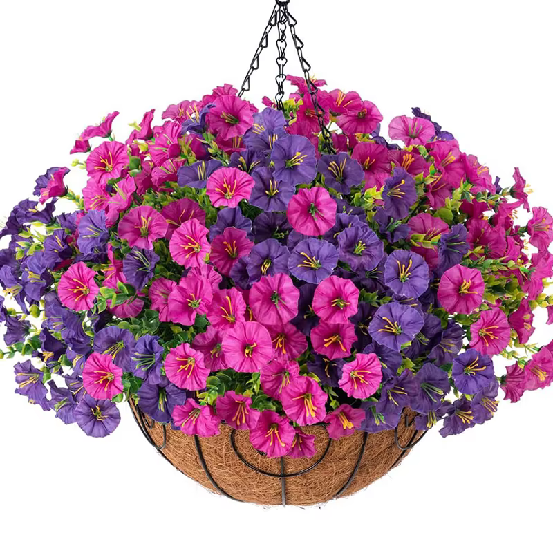 Fleurs artificielles en soie